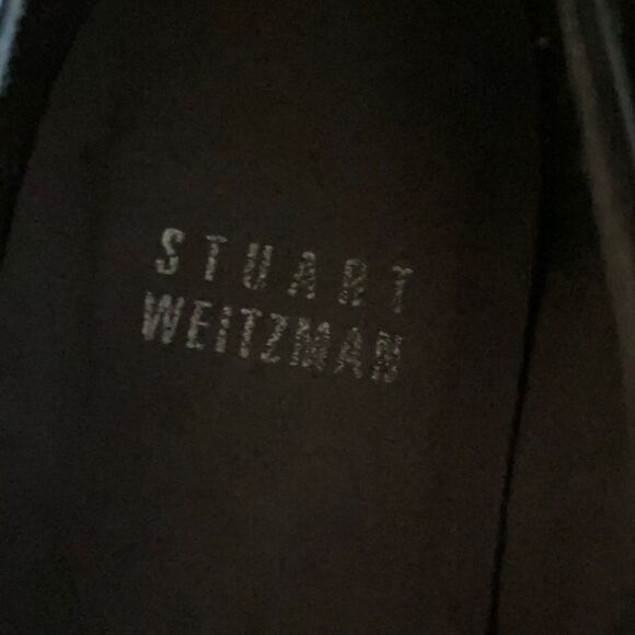 Stuart Weitzman Black Buckle Toe Pumps - 7.5 M - Picture 7 of 7